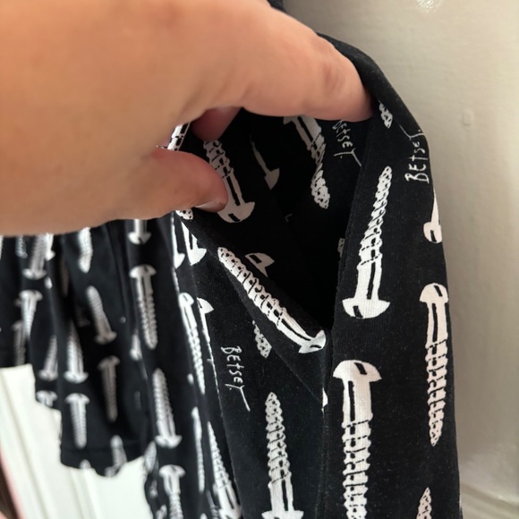 Betsey Johnson Vintage Inspired Flounce Mini Skirt - Size L - Picture 5 of 6